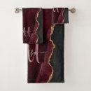 Search for burgundy and gold bath towels Glam