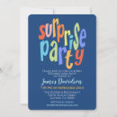 Search for surprise for him birthday invitations Typography