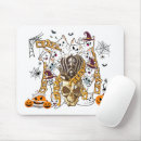 Search for spooky cat mouse mats Pumpkin