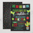 Search for fiesta seasonal invitations Margaritas and mistletoe