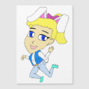 Search for rabbit bunny easter cards Girl