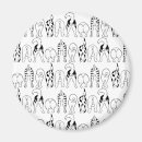 Search for dog butt magnets Black and white