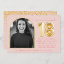 Search for pink 18th birthday invitations Girls