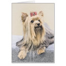 Search for yorkie note cards Puppy