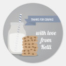 Search for milk and cookies stickers Thank you