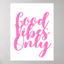 Search for positive energy posters Pink