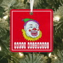 Search for circus clown christmas tree decorations Clowns