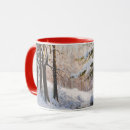 Search for winter forest mugs Vintage