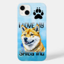 Search for dog owner iphone cases Shiba inu