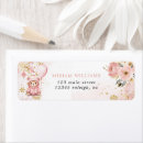 Search for gold snowflake return address labels Pink