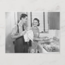 Search for assistance horizontal postcards Black and white