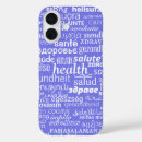 Search for health iphone cases Blue