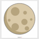 Search for moon cartoon stickers Night
