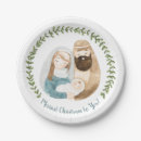 Search for christmas nativity plates Watercolor