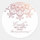 Search for white mandala stickers Rose gold
