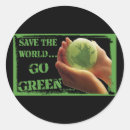 Search for go green stickers Ecology