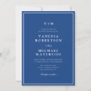 Search for bleu invitations Modern
