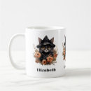 Search for witch hat mugs Black cat