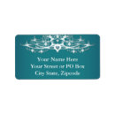 Search for chandelier wedding return address labels Elegant