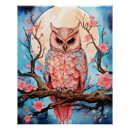 Search for full moon painting posters Bird