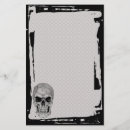 Search for skull personal stationery Grunge
