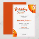 Search for orange basketball invitations Girl