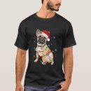 Search for bulldog christmas tshirts Xmas