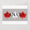 Search for canadian maple leaf postcards White