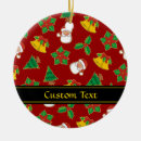 Search for bells christmas tree decorations Santa