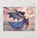 Search for vampires horizontal postcards Fantasy