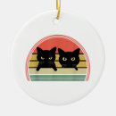 Search for two animals christmas tree decorations Cat