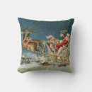 Search for christmas reindeer cushions Santa claus