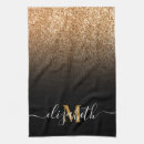 Search for black tea towels Glitter