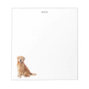 Search for golden retriever notepads Puppy