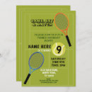 Search for tennis court invitations Children