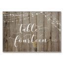 Search for 14 table cards White