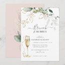 Search for pink and gold bridal shower invitations Brunch