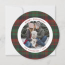 Search for circular christmas cards Red and green