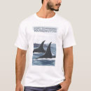 Search for whales tshirts orca