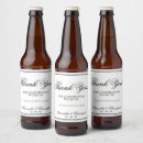 Search for wedding beer labels Black and white