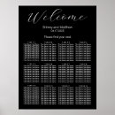 Search for black gold wedding seating charts Script