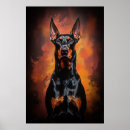 Search for doberman art Black