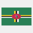 Search for dominica stickers Flag of dominica
