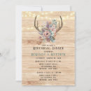 Search for deer rehearsal dinner invitations Boho