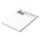 Search for christmas notepads Red and green