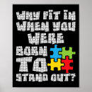 Search for stand out posters Autism spectrum disorder