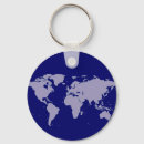 Search for world map key rings Earth