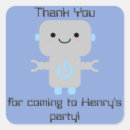 Search for cute cartoon robots stickers Boy