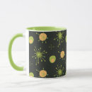 Search for atomic pattern mugs Mid century