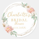 Search for bridal shower name tag stickers Date
